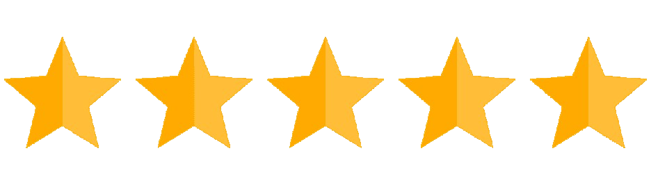 Gold stars representing excellence